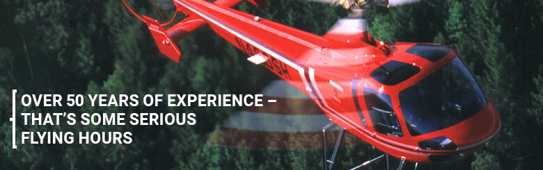 Over 50 years of experience. That's some serious flying hours.