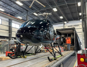 Thumbnail of Loading the helicopter for Atlanta
