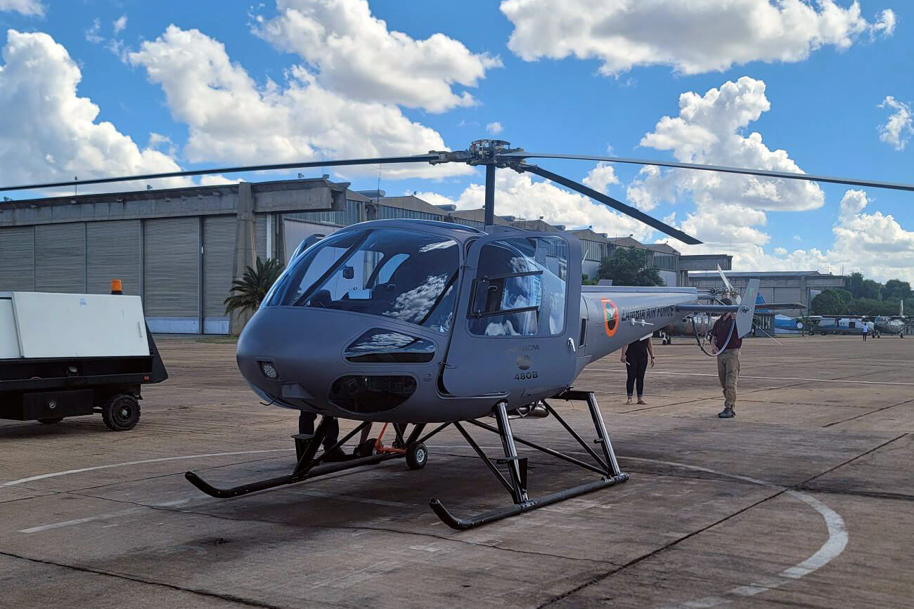 Enstrom in Africa