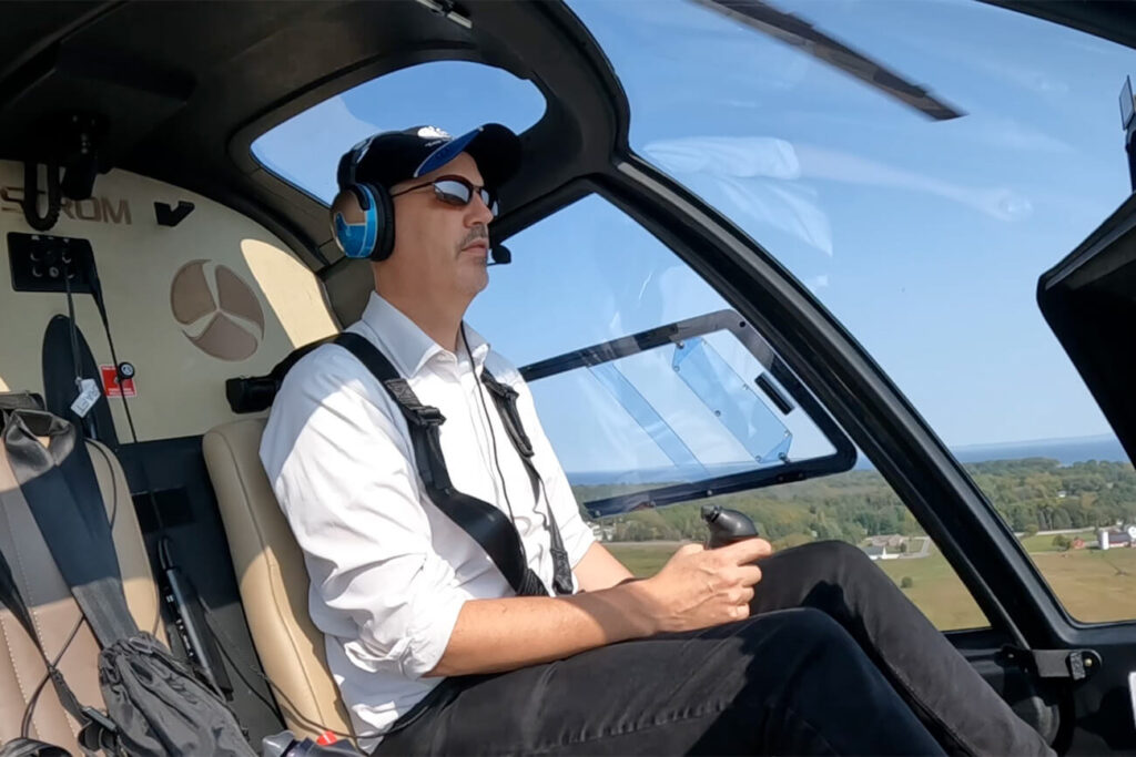 Pinnacle Landing Demonstration in Enstrom 280FX