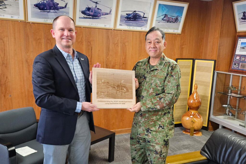 Enstrom Celebrates Major JGSDF Milestone in Japan