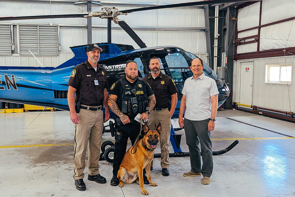 Donation to the Menominee County Sheriff K9 Unit