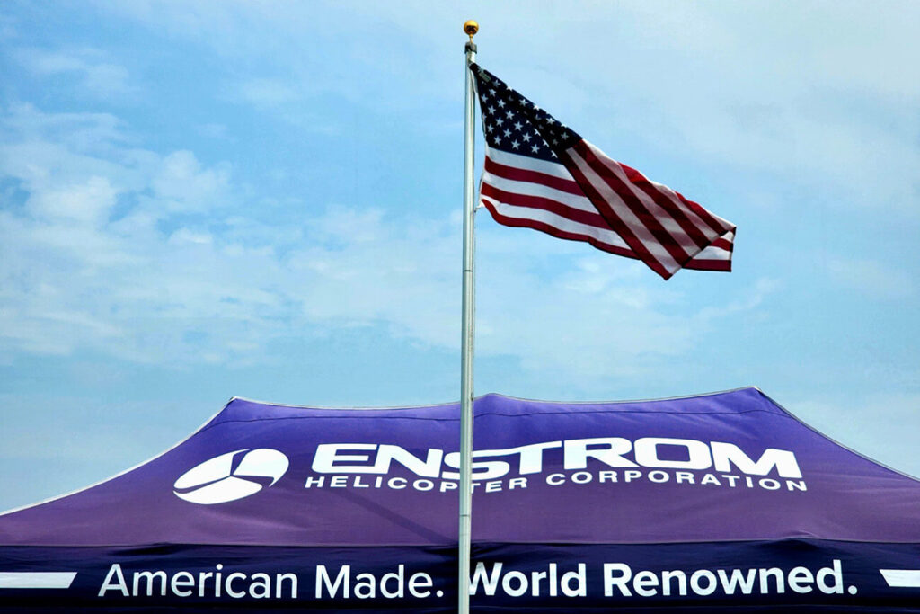 Enstrom EAA Tent